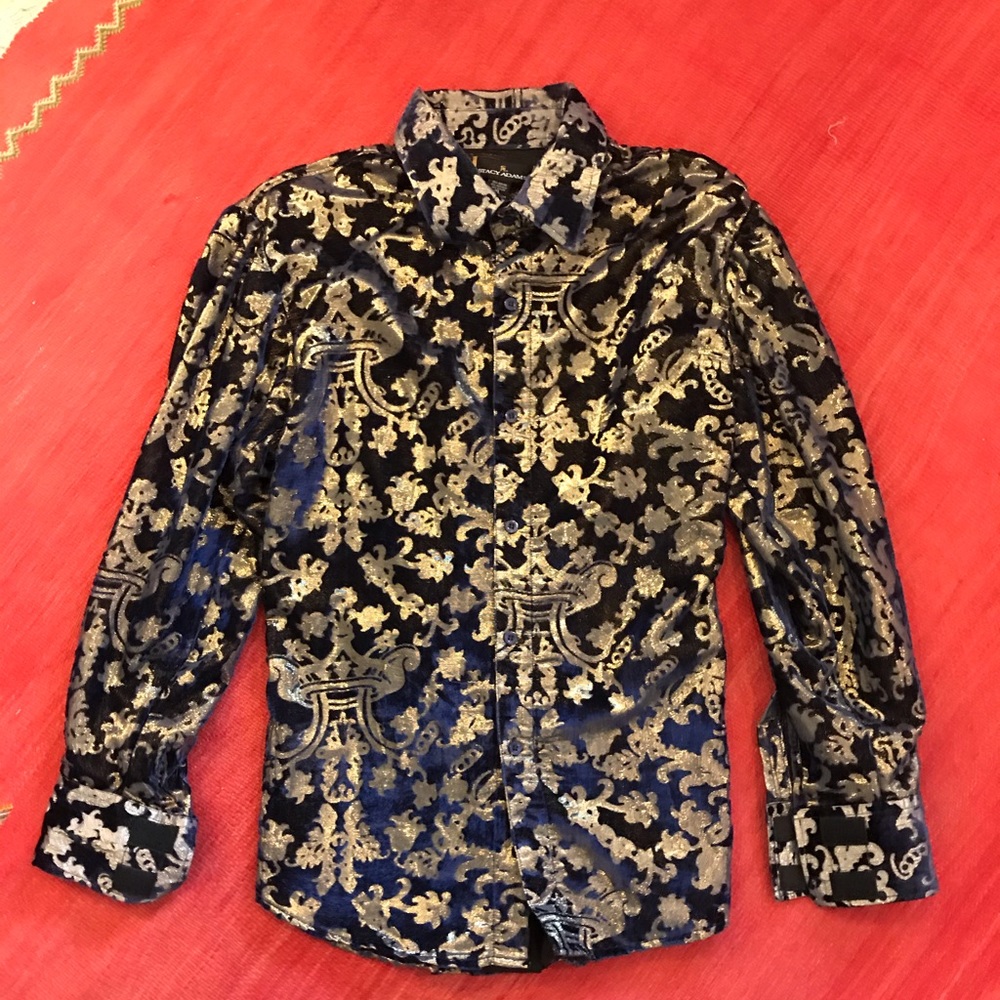 Expectacular Stacy Adams Night Men’s Shirt